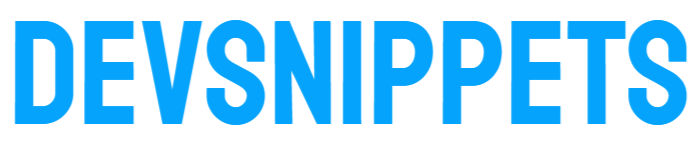 DevSnippets Logo